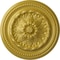 Ekena Millwork Chester Ceiling Medallion (Fits Canopies up to 2 1/4"), Hand-Painted Rich Gold, 15 3/4"OD x 1 7/8"P CM15CHRGS - alternate 1
